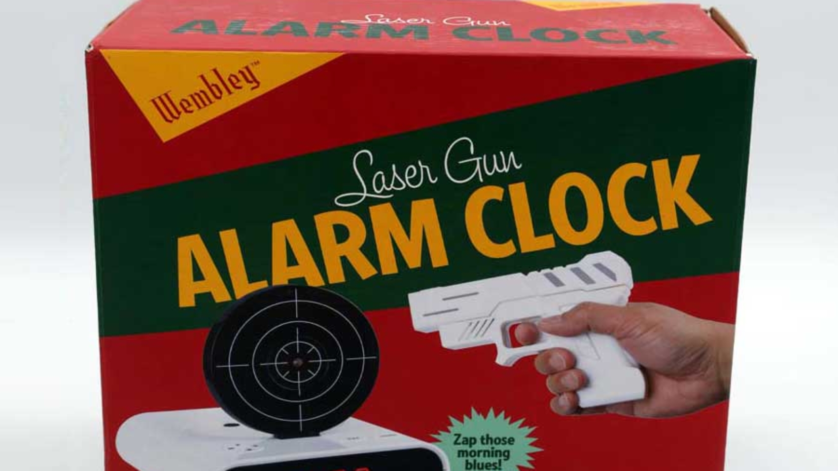 Laser Gun Alarm Clock