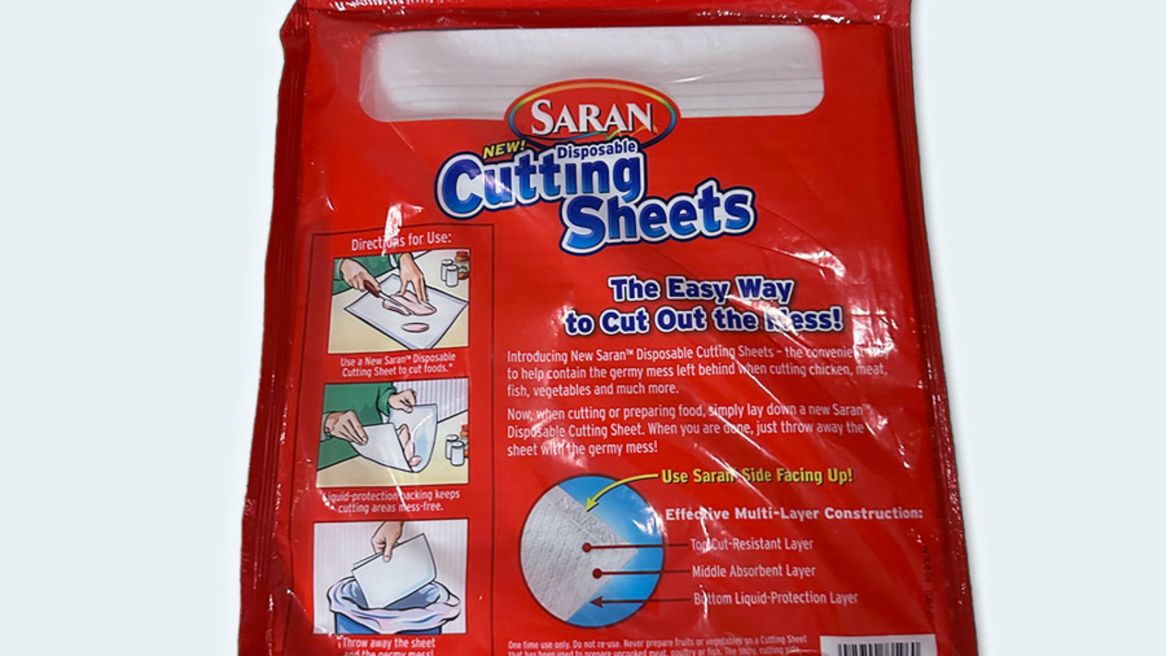 Saran Cutting Sheets - Failure Museum