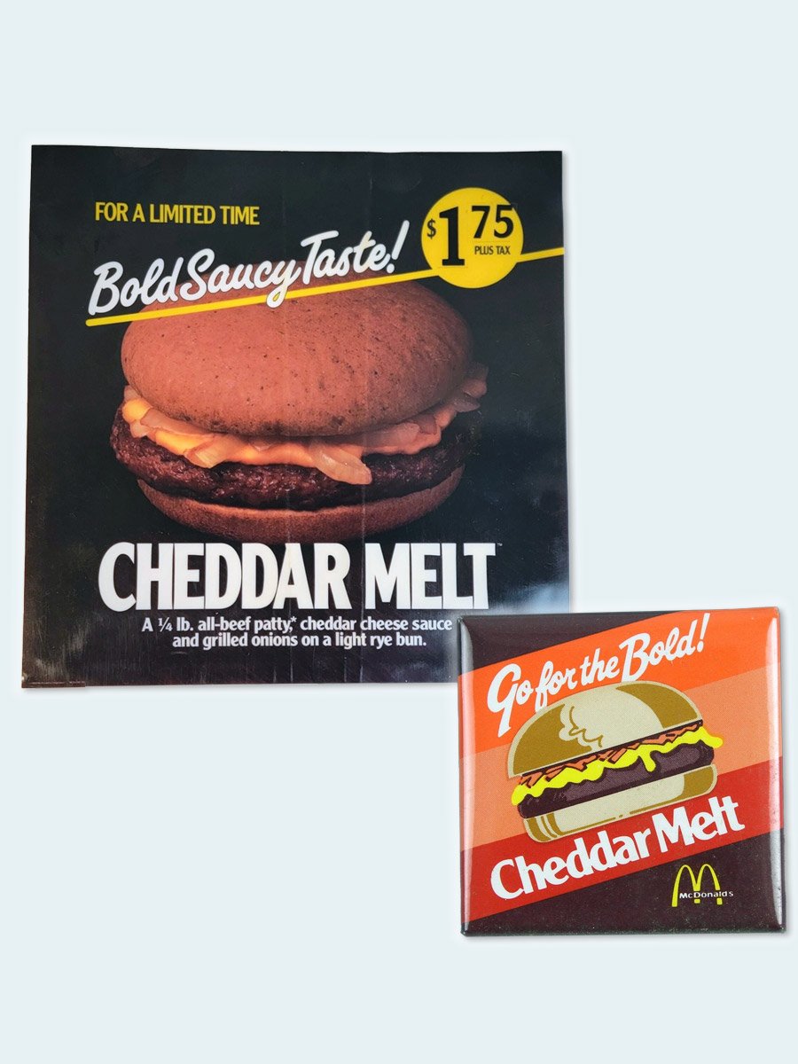 McDonalds Cheddar Melt - Failure Museum