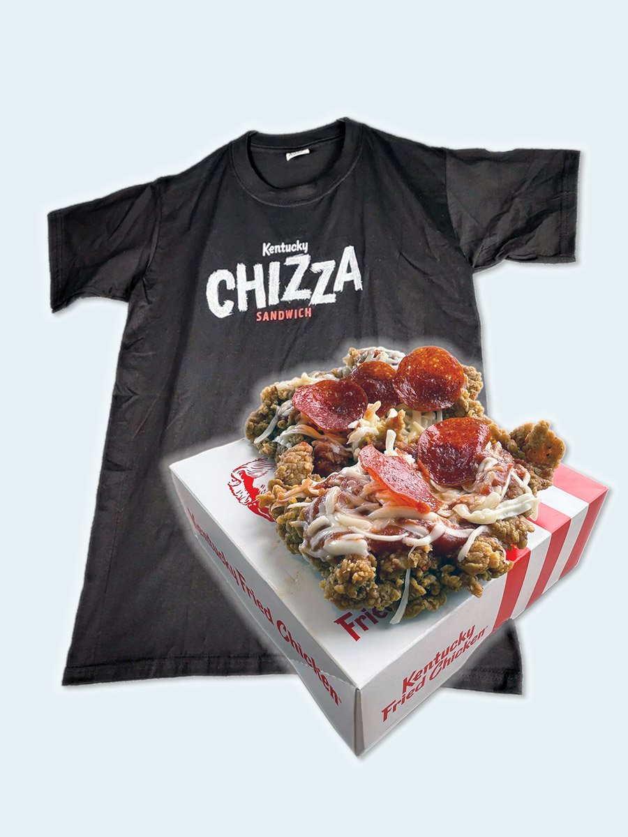 Failure Museum - KFC Chizza Sandwich